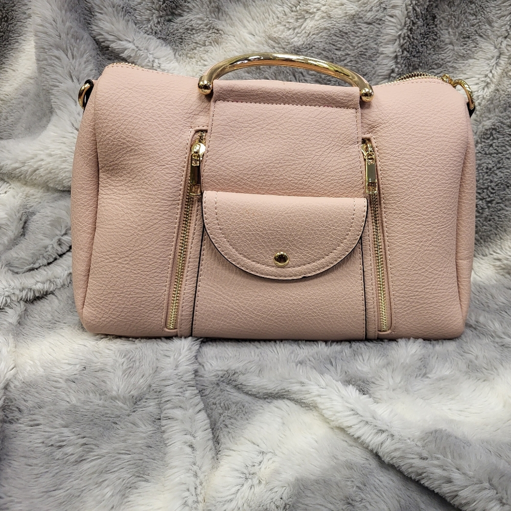 Mellow World light pink purse.